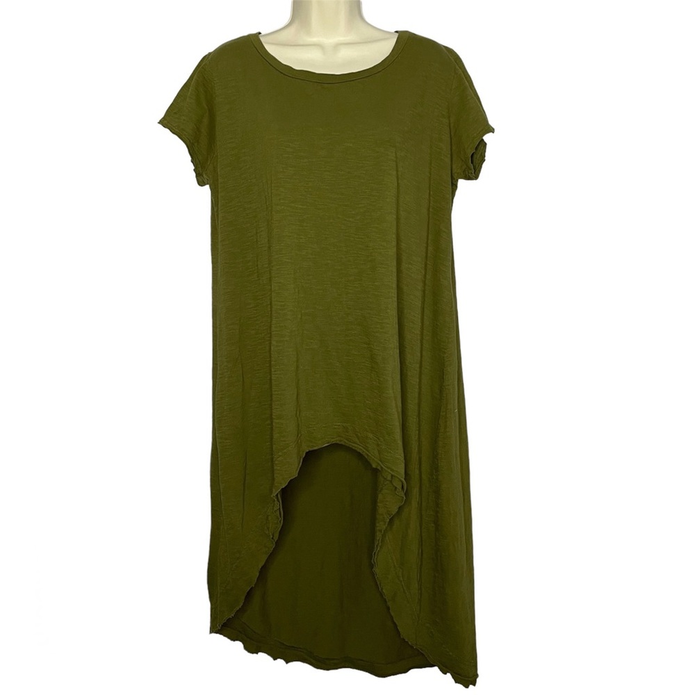 Gypsy Junkies Hi Low hem Cotton Tunic Dress